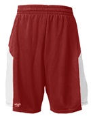 7" Mens 6" Youth Flatback Mesh Geometrical Side Panels Basketball Shorts