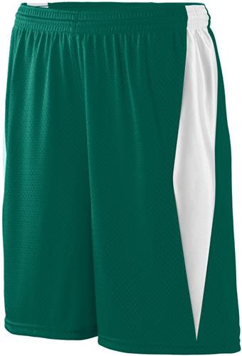 Augusta 9" Adult Youth Graded Inseam Top Score Shorts No Pockets