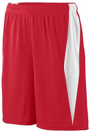 9" Adult Youth Graded Inseam Top Score Athletic Shorts No Pockets