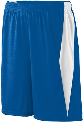 Augusta 9" Adult Youth Graded Inseam Top Score Shorts No Pockets