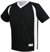 High Five Adult DYNAMIC Reversible Athletic Jersey 372550 Outside: BLACK/WHITE, Inside: WHITE Primary