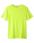 Core 365 Adult Tall Fusion Chromasoft Performance T-Shirt CE111T SAFETY YELLOW Primary