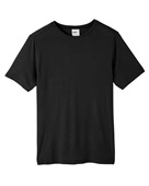 Core 365 Adult Tall Fusion Chromasoft Performance T-Shirt CE111T BLACK Primary