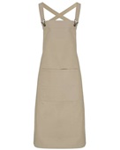 Artisan Collection By Reprime Cross Back Barista Apron RP129 KHAKI Primary
