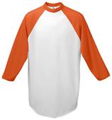  Adult 2-Color Baseball Jerseys (A3XL - Heather - Royal, Red, Black, Navy)