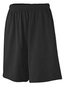 Augusta 9" Adult Longer Length Jersey Short No Pockets 915