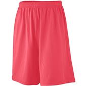 Augusta 8" Youth Longer Length Jersey Shorts No Pockets 916 Augusta 8" Youth Longer Length Jersey Shorts No Pockets 916