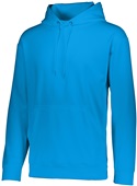 Augusta Adult Athletic Wear Wicking Fleece Hooded Sweatshirt POWER BLUE Primary