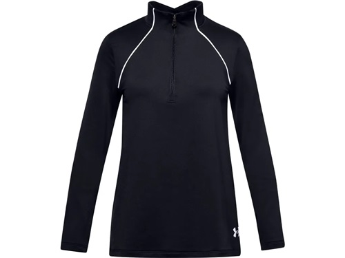 オン25000→9500円 Lサイズ Under Armour Girls' Coldgear Long Sleeve 1/2 Zip 1356989