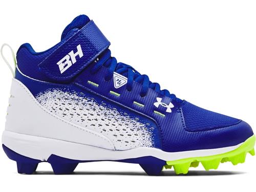 Under Armour Boy's Harper 6 Mid Rm Jr. Baseball Cleats 3024325