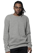 Royal Apparel Unisex Fashion Fleece Crew Sweatshirt 3159 HEATHER GREY Primary