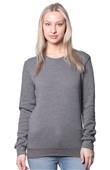 Royal Apparel Unisex Fashion Fleece Crew Sweatshirt 3159 HEATHER CHARCOAL Primary