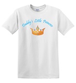 Epic Adult/Youth Daddy's Princess Cotton Graphic T-Shirts