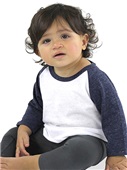 Royal Apparel Infant, Toddler Triblend Raglan Baseball Shirt