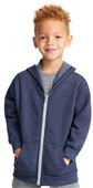 Royal Apparel Toddler Youth Triblend Fleece Zip Hoodie