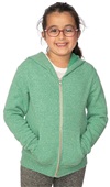 Royal Apparel Toddler Youth Triblend Fleece Zip Hoodie