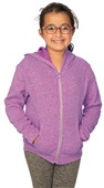 Royal Apparel Toddler Youth Triblend Fleece Zip Hoodie