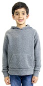Royal Apparel Toddler Youth Triblend Fleece Pullover Hoodie TRI VINTAGE GREY Primary