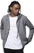 Royal Apparel Unisex eco Triblend French Terry Full Zip Hoodie 42100 ECO TRI GREY Primary