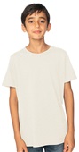 Royal Apparel Toddler Youth Organic RPET Short Sleeve Tee HEATHER EGGSHELL Primary