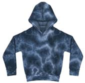 Royal Apparel Youth Toddler Fleece Cloud Tie Dye Pullover Hoodie