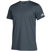 Adidas Clima Tech Mens Tee Shirt ONIX/WHITE Primary