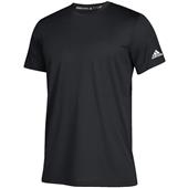 Adidas Clima Tech Mens Tee Shirt BLACK/WHITE Primary