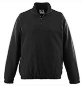 Augusta Adult Youth Fleece 1/2 Zip Pullover (AS- Forest,Navy,Royal), (YXS- Black,Royal)