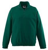 Augusta Adult Youth Fleece 1/2 Zip Pullover (AS- Forest,Navy,Royal), (YXS- Black,Royal)