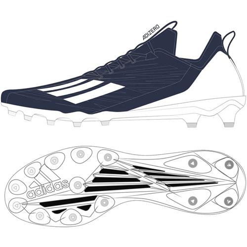 adidas gazelle silver green womens Shop Red Mens Adizero Scorch Football Cleats – Shoebacca main image 0