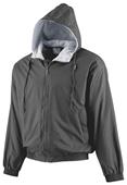 Augusta Hooded Taffeta Jacket Lined Fleece