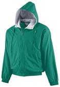 Augusta Hooded Taffeta Jacket Lined Fleece