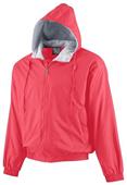 Augusta Hooded Taffeta Jacket Lined Fleece