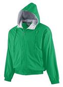 Augusta Youth Hooded Taffeta Lined Fleece Jacket