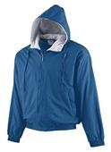 Augusta Youth Hooded Taffeta Lined Fleece Jacket