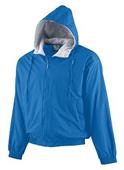 Augusta Youth Hooded Taffeta Lined Fleece Jacket