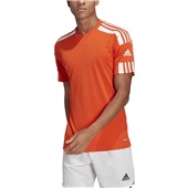 Adidas Squadra 21 Mens Soccer Short Sleeve Jersey TEAM ORANGE/WHITE Primary