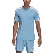 Adidas Squadra 21 Mens Soccer Short Sleeve Jersey TEAM LIGHT BLUE/WHITE Primary