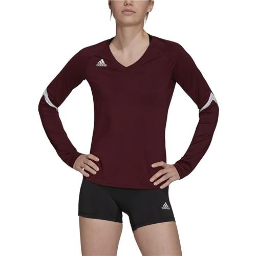 Adidas Quickset Womens Volleyball Long Sleeve Jersey | Epic Sports
