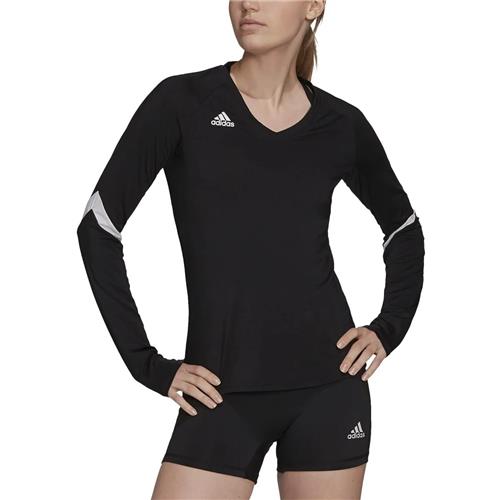 adidas black long sleeve top