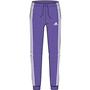 Adidas Womens Warm-Up Tricot Regular Tapered 3-S Track Pants