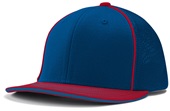 Champro Varsity Fitted Trucker Baseball Cap HC3 ROYAL/ROYAL/SCARLET_SCARLET PIPE Primary