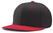 Champro Pennant Snapback Baseball Cap HC4 BLACK/BLACK/SCARLET Primary
