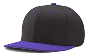 Champro Pennant Snapback Baseball Cap HC4 BLACK/BLACK/PURPLE Primary