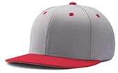 Champro Pennant Snapback Baseball Cap HC4 GREY/GREY/SCARLET Primary