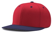 Champro Pennant Snapback Baseball Cap HC4 SCARLET/SCARLET/NAVY Primary