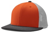 Champro Performance Trucker Snapback Baseball Cap HC5 ORANGE/WHITE/BLACK Primary