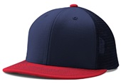 Champro Performance Trucker Snapback Baseball Cap HC5 NAVY/NAVY/SCARLET Primary