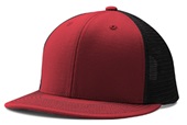 Champro Performance Trucker Snapback Baseball Cap HC5 CARDINAL/BLACK/CARDINAL Primary