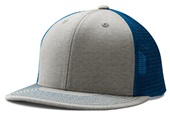 Champro Performance Trucker Snapback Baseball Cap HC5 HEATHER/ROYAL/HEATHER Primary